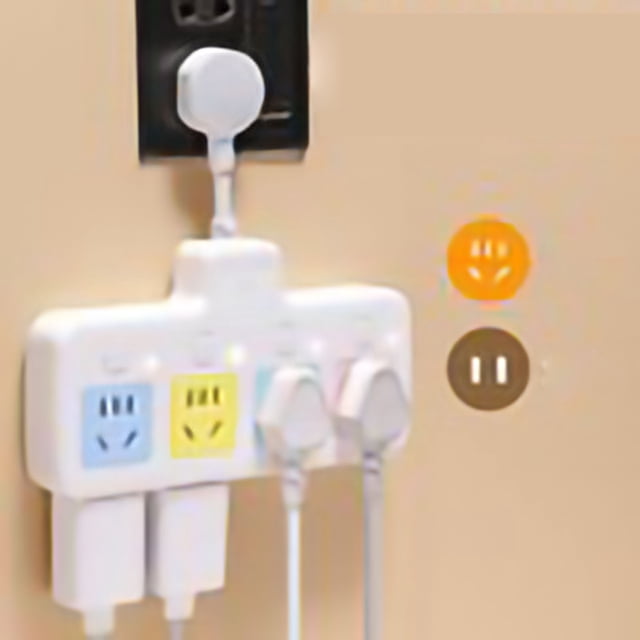 Bande d'Alimentation Colorée Bande de Prise Bande d'Alimentation de Voyage Petite Bande d'Alimentation Bande d'Alimentation Usb Bande d'Alimentation Colorée Multifonction Haute Anti-Choc Électrique Multiprises Bande de Prise pour Hôtel