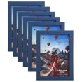 thumbnail image 1 of ELSKER&HOME 5x7 Picture Frame 6 Pack - Navy Blue Sturdy Wood Composite Photo Frame, 1 of 7