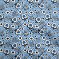 thumbnail image 1 of oneOone Georgette Viscose Blue Fabric Poker Card Sewing Craft Projects Fabric Prints By Yard 42 Inch Wide, 1 of 4