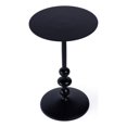 thumbnail image 1 of Butler Specialty Company Table d'Appoint Rond en Métal pour l'Extérieur, Fini Noir Mat, 1 of 6