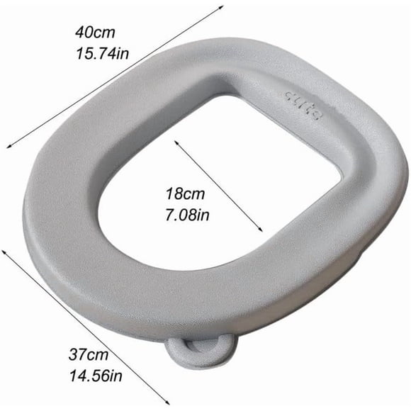 Toilet Seats for Standard Toilets Adhesive Toilet Seat Cushions Soft Foam Padding for Hygienic and Waterproof Comfort Soft Toilet Seat