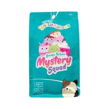 Squishmallows : Desserts - Sac Surprise Escouade Mystère Parfumé - 1 Peluche Aléatoire de 5 Pouces