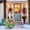 1#, variant on Todaioua Halloween Pumpkin Goose Outfit Porch Goose Outfits Yard Goose Clothes Silly Lawn Goose Shirt for 23'' Cement Plastic Goose Duck Decorations
