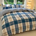 thumbnail image 2 of Summer Student Dormitory Three-Piece Set --Friendly Brushed Quilt Cover - Universal for All Seasons, 2 of 7