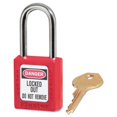 thumbnail image 2 of Zenex(TM) Cadenas, Cadenas de Sécurité, Différents avec Clé, Thermoplastique, Largeur de 1-1/2 Pouces Chacun, 2 of 2