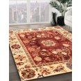 thumbnail image 2 of Ahgly Company Indoor Rectangle Abstract Red Oriental Area Rugs, 8' x 10', 2 of 6