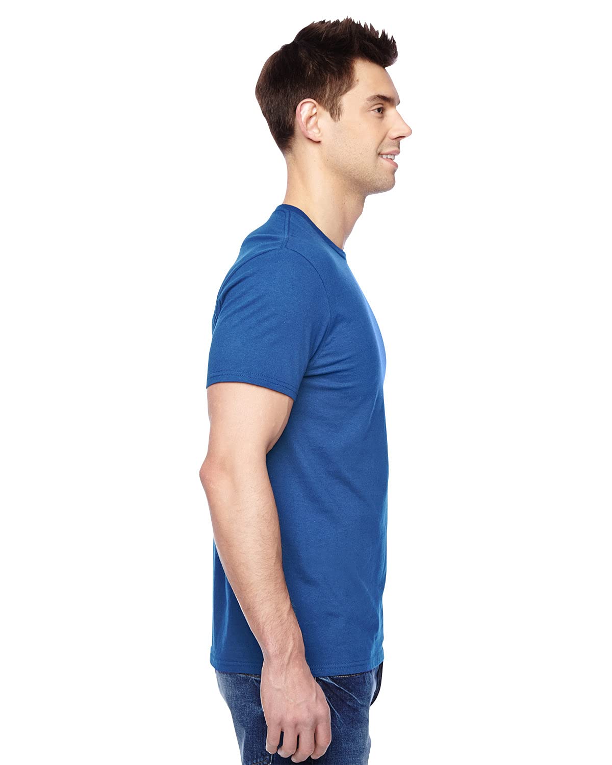Fruit of the Loom T-Shirt Col Rond Jersey yd. Sofspun Adulte 7.8 oz./lin. yd.
