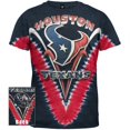 thumbnail image 1 of Houston Texans - Logo V-Dye Tie Dye T-Shirt, 1 of 1
