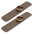 thumbnail image 3 of Door Handle, Wear-Resistant Retro Style Design Bronze  Sturdy Antique Drawer Handles, Made With Exquisite Craftsmanship For Home Cabinets 16cm,10cm, 3 of 8