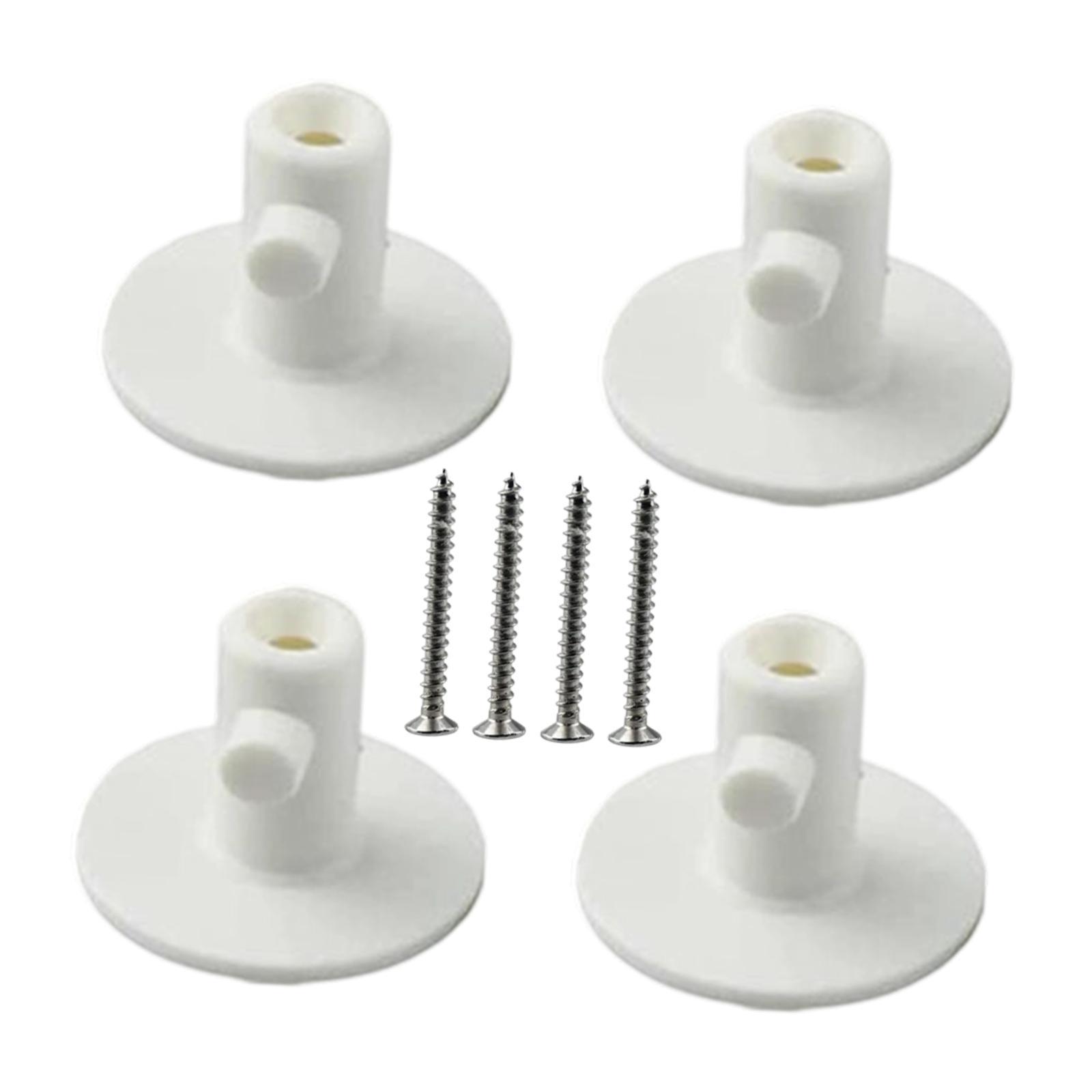 Tnarru 4 Pieces Stand Mixer Attachment Holders Kitchen Accessory Organizer Parts Convenient with Screws Mixers Attachments Organizer