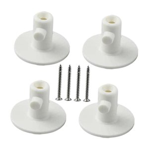 Tnarru 4 Pièces Support de mixeur Supports Accessoires de cuisine Pièces d'organisateur Pratiques avec vis Mélangeurs Pièces d`attache Organisateur
