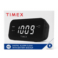 thumbnail image 1 of TIMEX Digital Alarm Clock with White LED Display, 1 of 2