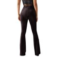 thumbnail image 5 of Wangsaura Women's Bootcut Yoga Pants Tummy Control Bootleg Velvet Sweatpants, 5 of 5