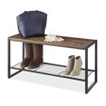 thumbnail image 4 of Whitmor Modern Industrial Entryway Bench w/Shoe Storage, Brown, 4 of 5