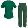 thumbnail image 2 of Women's Scrubs Set Scrub Top and Pants Scrubs Set, 2 of 3