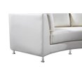 thumbnail image 5 of Velago ROSSINI Sofa sectionnel circulaire moderne en cuir véritable, 5 of 5