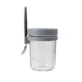 thumbnail image 2 of Overnight Oats Containers With Lids And Spoons Mason Jars With Removable Separate Compartments Airtight And Leak Proof Glass Jars For Chia Yogurt And Oatmeal, 2 of 8
