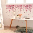 thumbnail image 4 of Fleur Cerisier Stickers Fenetre Fleurs Roses Autocollant Fenetre Suspendues Printemps Appliques Sticker Fenetre Réutilisables de Porte Vitre Fenêtre en Verre Antistatique Double Face, 4 of 5