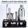 thumbnail image 4 of Bar Tools Set Bartenders Cocktail Shaker Cocktail Rack Stand Jigger Sales #05, 4 of 7