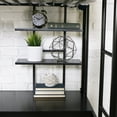 thumbnail image 4 of Pemberly Row Lit Mezzanine Complet Moderne en Métal Acier avec Poste de Travail, Blanc Tendance, 4 of 5