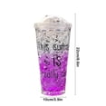 thumbnail image 3 of fheaev Outdoor Double Layer Plastic Mug Sliding Lid Refrigeration Crushed Ice Mug Summer Double Layer Gel Gift Straw Mug Exquisite Gradient Refrigeration Cups, 3 of 6