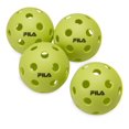 thumbnail image 4 of Fila Indoor Pickleballs 4-Pack-Lime, 4 of 6