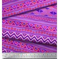 thumbnail image 2 of Soimoi Cotton Duck Fabric Aztec Geometric Fabric Prints by Yard 42 Inch Wide, 2 of 3