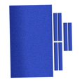 thumbnail image 2 of jinwen Billiards Table Cloth, Pool Table Cushion Set, Professional Snooker and 6 Pieces Strips Billiard Pool Tablecloth Billiard Cloth, M Blue, 2 of 9