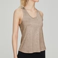 thumbnail image 4 of Timegard Workout Tops for Women Racerback Round Neck Athletic Running Tank Tops Loose Sleeveless Gym Tops, 4 of 6