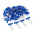 thumbnail image 4 of 50x Heavy Duty Sinker Slides With Stainless Steel Snaps High-strength Fishing L L + Snap, 4 of 8