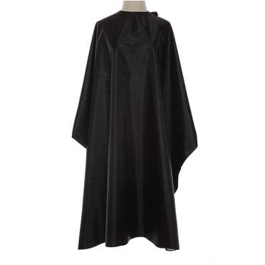 Cape de Barbier Professionnelle Imperméable en Nylon avec Fermeture à Pression, Cape de Salon, Cape de Coupe de Cheveux, Cape de Coupe de Cheveux, Barbe, Coiffure, Tablier Antistatique Résistant aux Taches - 63 x 55 Pouces