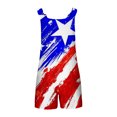 thumbnail image 5 of Penkiiy Salopette Sans Manches pour Femmes Jour de l'Indépendance Imprimé Drapeau Usa Combishort une Pièce avec Poches Multicolore, 5 of 5