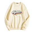 thumbnail image 1 of MesaSe Womens Casual Manches Longues Graphiques Tee-Shirts Sweat-Shirts Col Rond Pulls pour les Femmes, 1 of 2