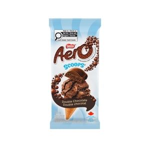 AERO SCOOPS Chocolat double, chocolat au lait & Remplissage à la crème glacée au chocolat