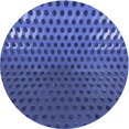 thumbnail image 1 of Ahgly Company Machine Washable Indoor Round Transitional Blue Area Rugs, 3' Round, 1 of 7