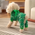 thumbnail image 2 of Pyjama pour Chien de la Saint-Patrick pour Petits à Moyens Chiens, Doux et Festif, 2 of 5
