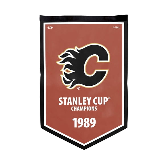 The Sports Vault Calgary Flames Victory Banner