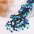 thumbnail image 3 of CHUANK Silver-Grey Mix Pearlized Glass Pearl Beads Mixed Color, 3 of 4