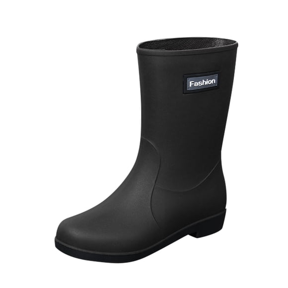 2025 Women Short Rain Boots Plaid Shoes for Women for Womens Ankle Waterproof Lace Up Rain Boots for Women Rainboot Slip on Garden Womens Boot Laces Boot Rubber Shoes