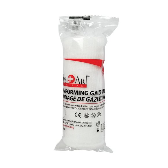 First Aid 200005 Conforming Gauze Bandage 10.2cm x 4.5m 1 Each