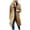 Khaki, variant on Meichang Womens Notched Lapel Collar Double Breasted Pea Coat Winter Wool Blend Over Coats Long Jackets Plus Size