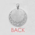 thumbnail image 3 of Dragon Outline China Chinese Pattern Necklaces Pendant Retro Moon Stars Jewelry, 3 of 3
