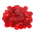 thumbnail image 1 of 100x 25MM Chips Set Family Games Red, 1 of 8