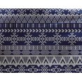 thumbnail image 4 of oneOone Georgette Viscose Royal Blue Fabric Aztec Tribal Craft Projects Decor Fabric Printed By The Yard 42 Inch Wide, 4 of 4