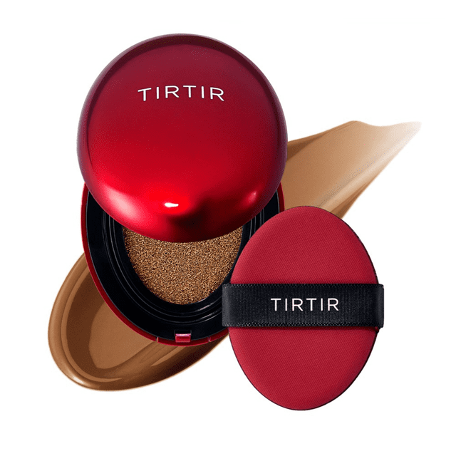 TIRTIR Mask Fit Red Cushion Foundation 43N Saddle Brown 0.63 oz (18 g)