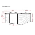 thumbnail image 3 of Abri rangement acier Woodridge, 10 x 12, 3 of 6