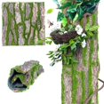 thumbnail image 5 of Simulation Tree Bark Home Sewer Decoration Fake Tree Bark Green Moss Wedding Decoration Grass Wall Artificial Plants-B, 5 of 5