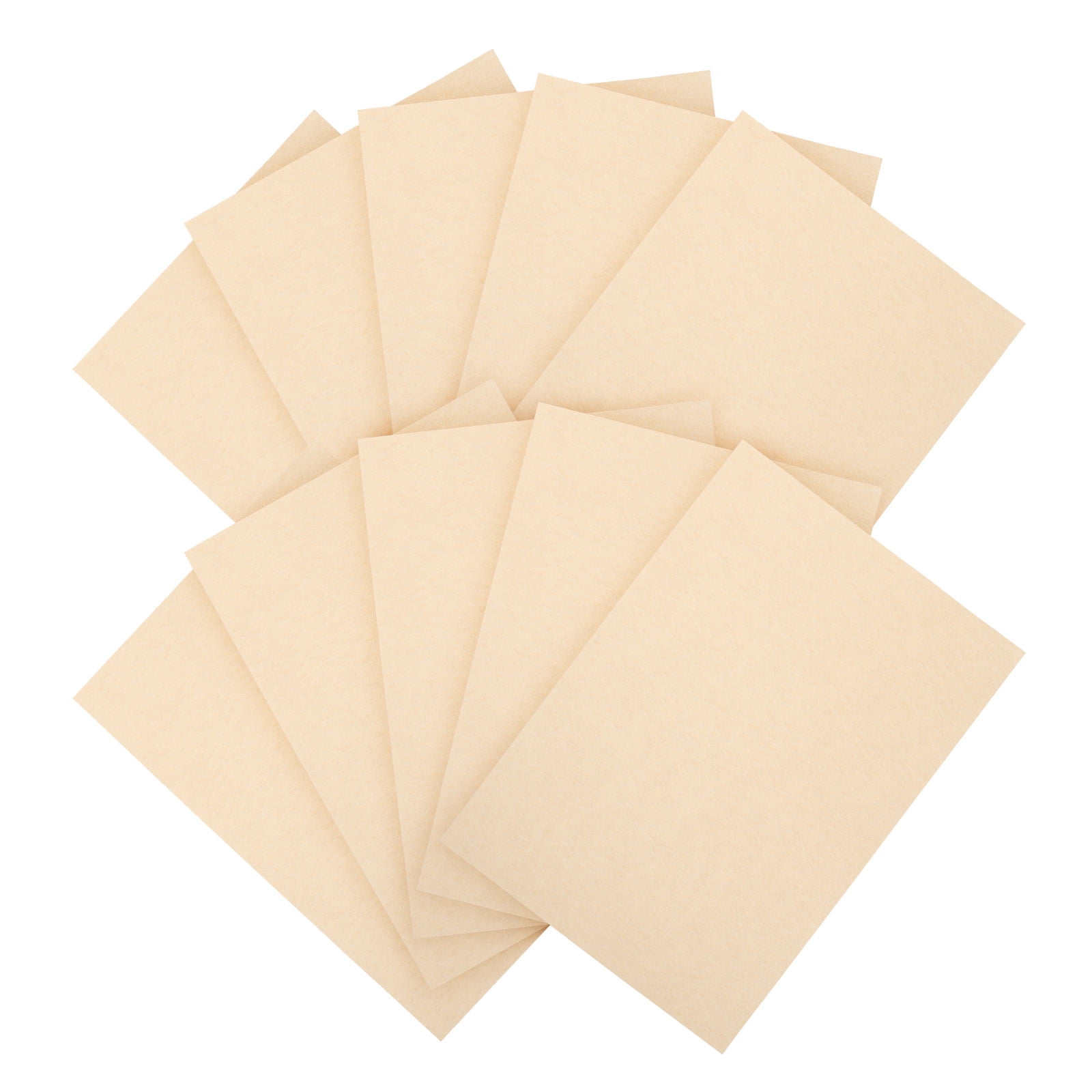 OULII 10Pcs Parchment Paper A4 Size Writing Printing Decorative Paper Vintage Stationery