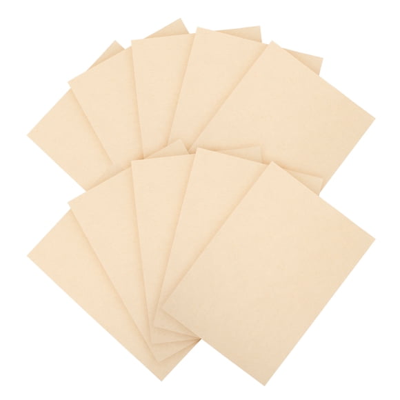 OULII 10Pcs Parchment Paper A4 Size Writing Printing Decorative Paper Vintage Stationery