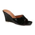 thumbnail image 1 of KIHOUT Summer Womens Sandals, New Sloping Heels for Ladies Casual Wearing Sandals, Retro Open Toe Slippers, 1 of 6